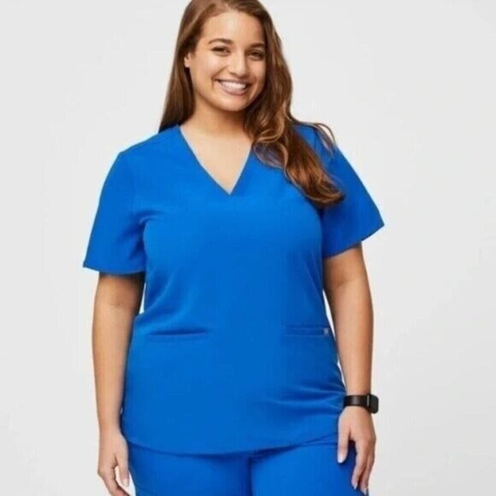 S1 Figs Casma Three-Pocket Scrub Medical Top Size XXL